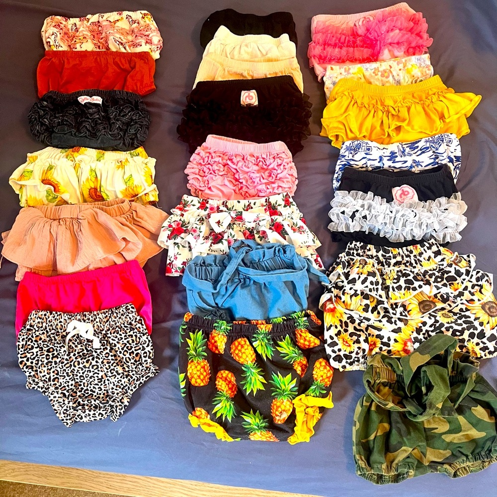 Baby Girl Bloomers Size 0-24 months